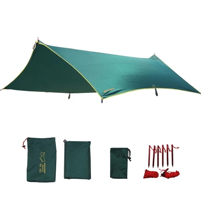 2.95*3.6m 210T polyester sun shelter tarp waterproof waterproof camping tarp