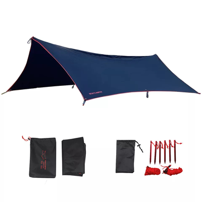 2.95*3.6m 210T polyester sun shelter tarp waterproof waterproof camping tarp