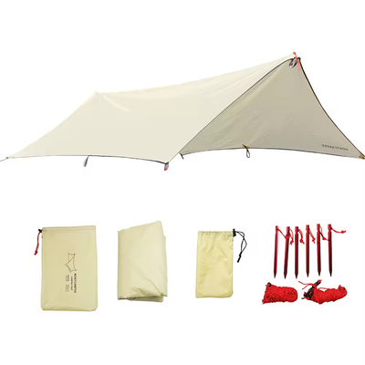 2.95*3.6m 210T polyester sun shelter tarp waterproof waterproof camping tarp