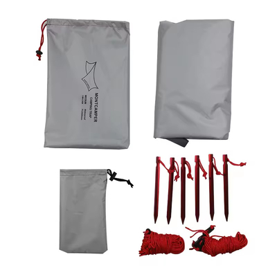 2.95*3.6m 210T polyester sun shelter tarp waterproof waterproof camping tarp
