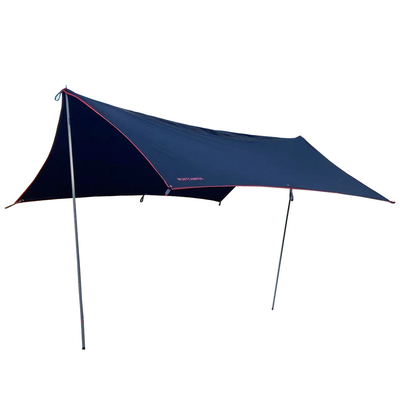 2.95m*3m Portable Waterproof Tarp For Tent Travelling 210T Polyester Camping Tarp