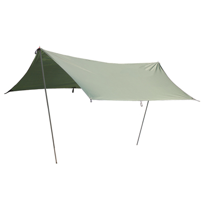 Waterproof Sunshade Shelter Camping Canvas Tarp 210T Polyester Ripstop