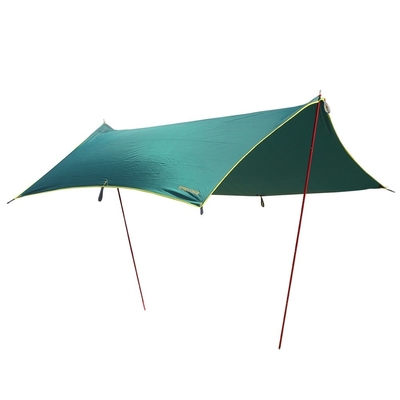 210D Oxford Tent Tarp With Poles Camping Hammock With Tarp Rainproof