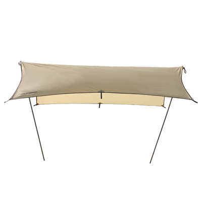 Polyester UV 50 Camping Sun Shade Tarps Waterproof With Customized Logo