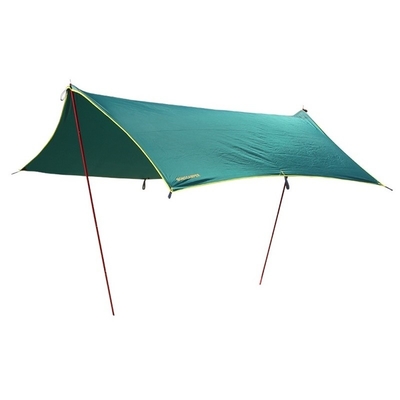 Polyester UV 50 Camping Sun Shade Tarps Waterproof With Customized Logo