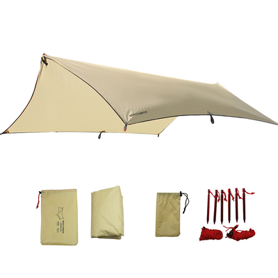 210T Polyester Waterproof Tarp For Tent with 3000 mm Outside