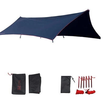 210T Polyester Waterproof Tarp For Tent with 3000 mm Outside