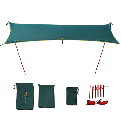 210T Polyester Waterproof Tarp For Tent with 3000 mm Outside