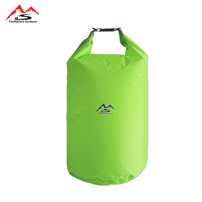 Blue Polyester Waterproof Dry Bag For Camping 5L 10L 20L 40L 70L