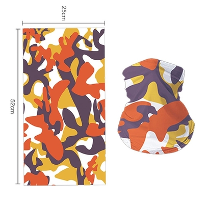 Portable Bandanas Muti-function Neck Gaiter in Multiple Colors for Outdoor Activities