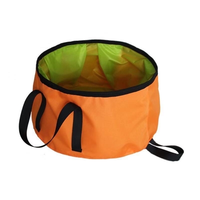 Multifunction Folding Basin for Camping Waterproof 300D Oxford Cloth and Custom Logo