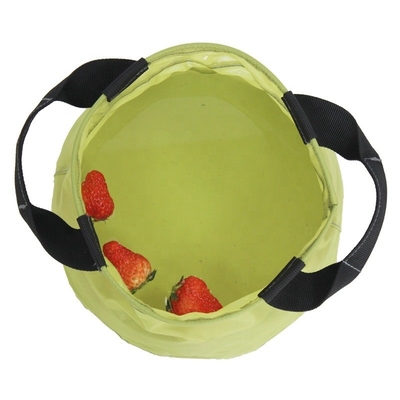 Portable Folding Basin for Outdoor Camping Hiking Travelling 190T Polyester PVC Coating