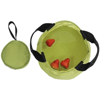 Portable Wash Basin for Hiking and Camping Customizable in Green or Customized Colors