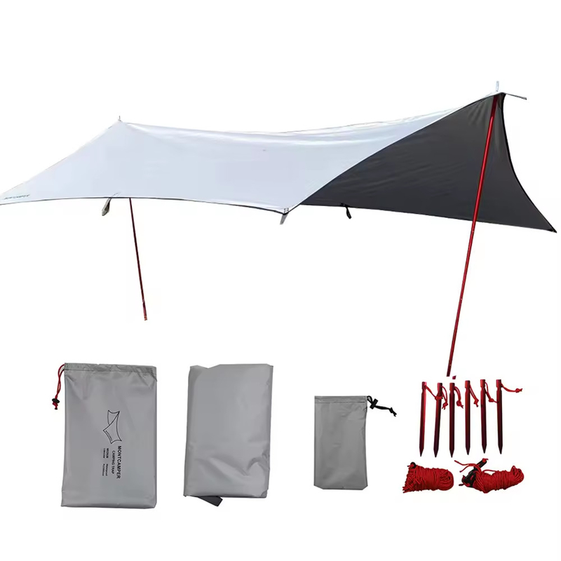 2.95*3.6m 210T polyester sun shelter tarp waterproof waterproof camping tarp