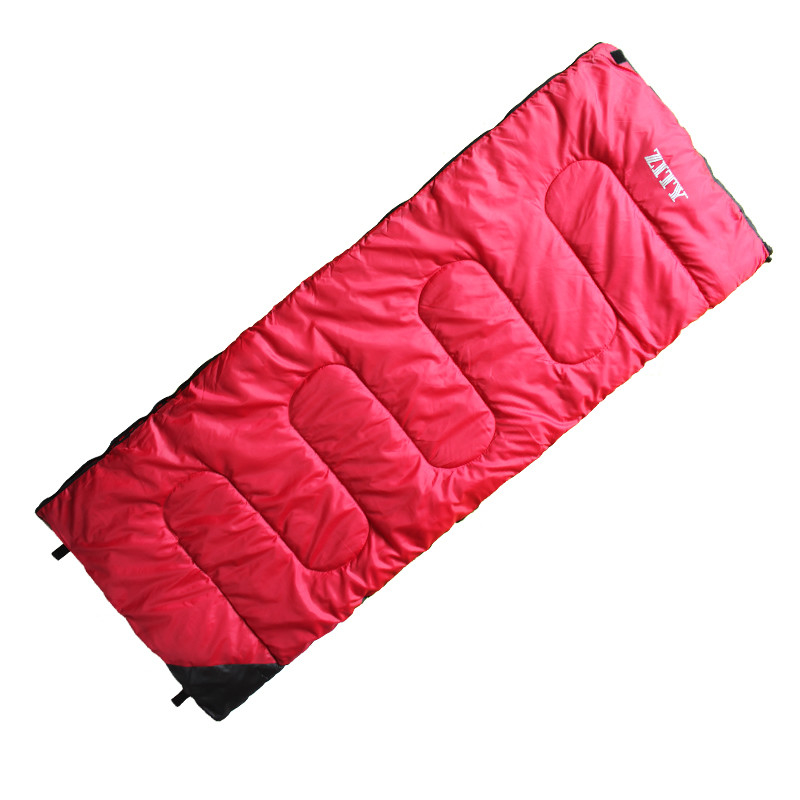 Envelope Style Outdoor Sleeping Bag Hiking Cotton Sleeping Bag