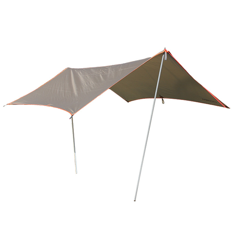 Diagonal Bracing Type Outdoor Camping Tarp UV Protection Sun Shade