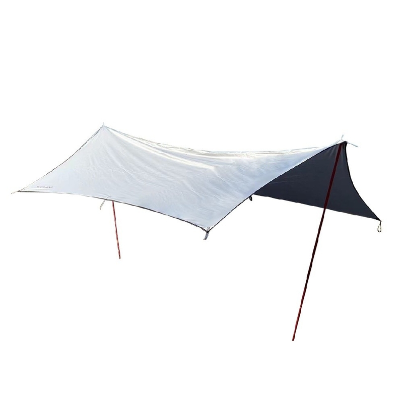 Ultralight Portable Backpacking Ground Tarp 2.95*3.6 M  210T Polyester Taffeta