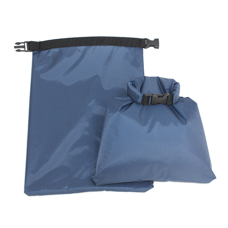 100% Polyester Waterproof Dry Bag with PU Coating Cloth Orange/Green/Blue/Purple