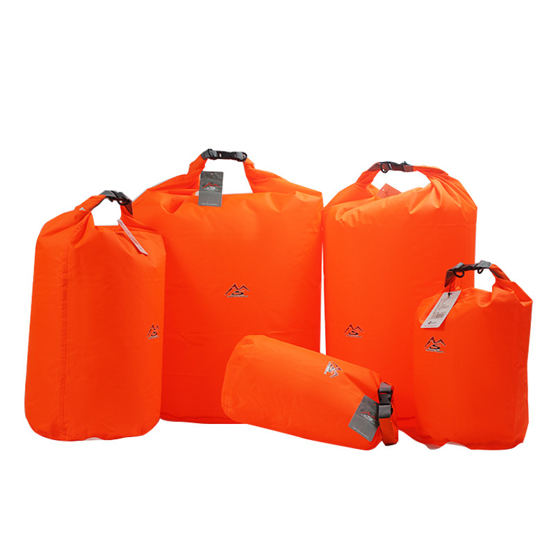 Blue Polyester Waterproof Dry Bag For Camping 5L 10L 20L 40L 70L