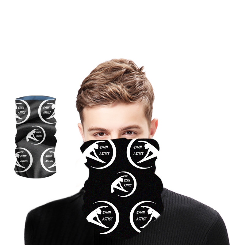 Sporty Style Custom Logo Polyester Neck Face Gaiter for Outdoor Activities Custom