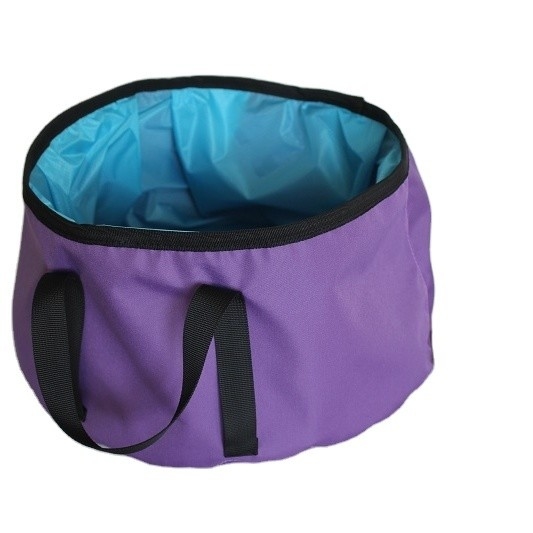 Portable Foldable Water Bucket with 34.5cm Bottom Diameter and Lightweight Material